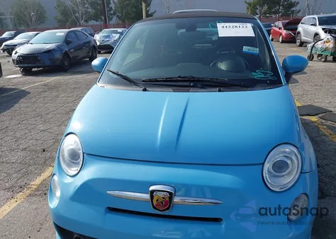 2017 Fiat 500C Abarth from USA, damaged, VIN 3C3CFFJH2HT659218